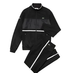 Bộ Quần Áo Nam Lacoste Tracksuit Sport Black WH3573 00 HJS Màu Đen Size 2