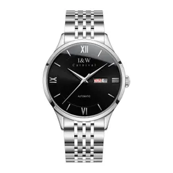 Đồng Hồ Nam I&W Carnival Automatic Watch IW510G-DT (IW510G13) Màu Bạc Phối Đen