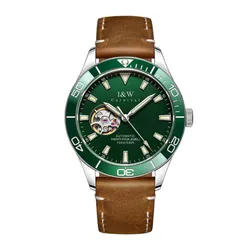 Đồng Hồ Nam I&W Carnival Automatic Watch IW542G-DD (IW542G5) Màu Nâu Phối Xanh