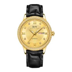 Đồng Hồ Nam I&W Carnival Automatic Watch IW615G-DD (IW615G8) Màu Đen/Gold
