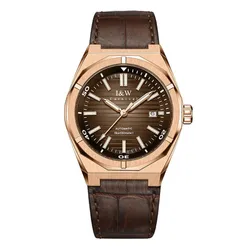 Đồng Hồ Nam I&W Carnival Automatic Watch IW711G-DD (IW711G17) Màu Nâu