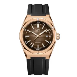 Đồng Hồ Nam I&W Carnival Automatic Watch IW711G-DS (IW711G21) Màu Đen/Nâu
