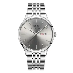 Đồng Hồ Nam I&W Carnival IW508G-DT (IW508G7) Automatic Màu Xám Bạc