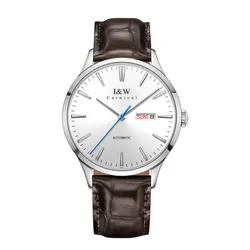 Đồng Hồ Nam I&W Carnival IW509G-DD (IW509G7) Automatic Màu Nâu Bạc