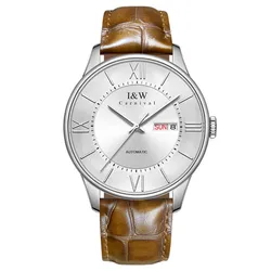 Đồng Hồ Nam I&W Carnival IW515G-DD (IW515G5) Automatic Màu Nâu Bạc