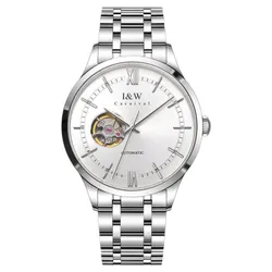 Đồng Hồ Nam I&W Carnival IW570G-DT (IW570G4) Màu Trắng Bạc