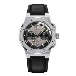 Đồng Hồ Nam I&W Carnival IW605G-DD (IW605G7) Quartz Màu Đen Bạc