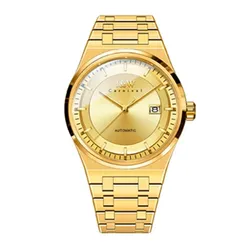 Đồng Hồ Nam I&W Carnival IW612G-DT (IW612G17) Automatic Màu Vàng