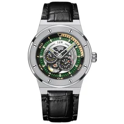 Đồng Hồ Nam I&W Carnival IW619G-DD (IW619G12) Automatic Màu Xanh Bạc