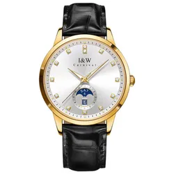 Đồng Hồ Nam I&W Carnival IW625G-DD (IW625G9) Automatic Màu Đen Vàng