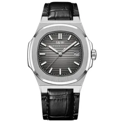 Đồng Hồ Nam I&W Carnival IW721GT-DD (IW721GT10) Automatic Màu Đen Xám