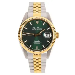 Đồng Hồ Nam Olym Pianus OP89322AGSK-XLT Màu Bạc Xanh