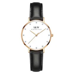 Đồng Hồ Nữ I&W Carnival&nbsp;Watch IW8793L-DD (IW8793L16) Màu Đen - Vàng