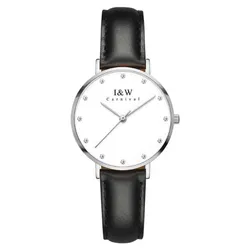 Đồng Hồ Nữ I&W Carnival Watch IW8793L-DD (IW8793L19) Màu Đen - Bạc