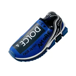 Giày Sneaker Nam Dolce & Gabbana D&G Sorento CS1595 AV249 HTF57 Màu Xanh Dương Size 40.5