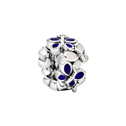Hạt Vòng Charm Pandora Butterfly Arrangement Spacer 797870ENMX Phối Màu