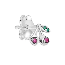 Khuyên Tai Nữ Pandora ME Cherry Single Stud Earring 298384NCC Phối Màu (1 Chiếc)