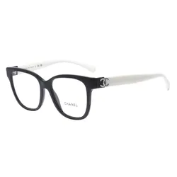 Kính Mắt Cận Nữ Chanel 3472 1656 Eyeglasses Màu Đen Trắng