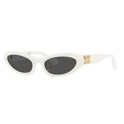 Kính Mát Nữ Miu Miu Eyewear In White Sunglasses 0MU09YS 1425S0 Màu Trắng
