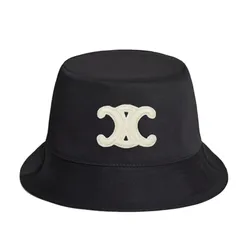 Mũ Celine Bucket Triomphe Bob In Cotton Gabardine Màu Đen Size S
