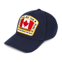 Mũ Dsquared2 D2 Patch Baseball Cap BCM401105C000013073 Màu Xanh Navy