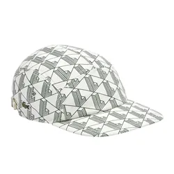 Mũ Lacoste Girolle L!VE Monogram Cotton Cap RK3221 Màu Trắng