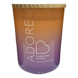 Nến Thơm Blush Bloom Adore Sunshine Citrus Premium Scented Candle 454g