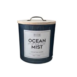 Nến Thơm Blush Bloom Ocean Mist Natural Soy Candle 397g