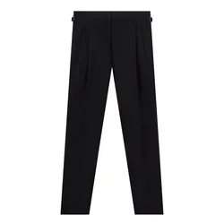 Quần Âu Burberry In Black Trousers 8070533 Màu Đen Size 44