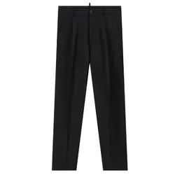 Quần Dài Nam Dsquared2 Black With Logo Printed S74KB0701 S53632 Màu Đen Size 44