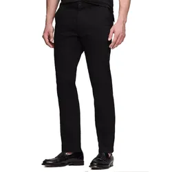 Quần Dài Nam Tommy Hilfiger Slim Fit Thflex Chino In Black 78JA569 001 Màu Đen Size 29