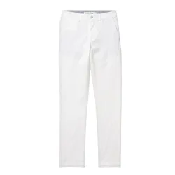 Quần Kaki Nam Lacoste Men's Slim Fit Stretch Gabardine Chino Pants HH9553-00 Màu Trắng Size 33
