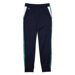 Quần Nỉ Nam Lacoste Men's Sport Branded Bands Sweatpants XH0873 FX3 Màu Xanh Navy Size 3