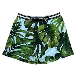 Quần Short Nam Dolce & Gabbana D&G M4B56J FSGWC Màu Xanh Họa Tiết Size 4