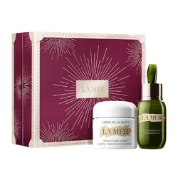 Set Dưỡng Da Hỗ Trợ Cấp Ẩm Tái Tạo Da La Mer The Soothing Strength Collection 2 Món
