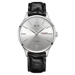 Đồng Hồ Nam I&W Carnival IW529G-DD Automatic (IW529G4) Màu Bạc Đen