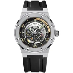 Đồng Hồ Nam I&W Carnival IW619G-DS (IW619G5) Automatic Màu Bạc Đen