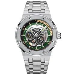 Đồng Hồ Nam I&W Carnival IW619G-DT (IW619G9) Automatic Màu Xanh Bạc