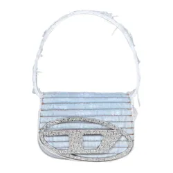 Túi Đeo Vai Nữ Diesel 1DR Shoulder Bag Light Blue Denim X08396 P5471 H0918 Màu Xanh Blue