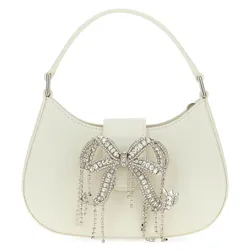 Túi Xách Tay Nữ Self-Potrait In White Leather RS24320C Cream Màu Kem