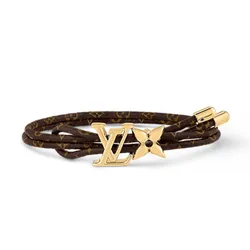 Vòng Đeo Tay Nữ Louis Vuitton LV Bloom Bracelet M8416Z Màu Nâu Đen N-HL