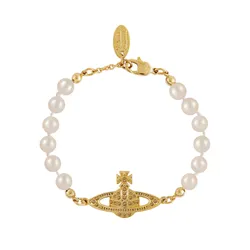 Vòng Đeo Tay Nữ Viviene Westwood In Gold With Pearl 61030001 02R122 Màu Vàng