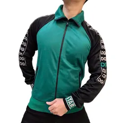 Áo Khoác Nam Dolce & Gabbana D&G Logo GG9QA6T Màu Xanh Đen Size 44