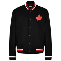 Áo Khoác Nam Dsquared2 S71AB0507 S53003 900 Màu Đen Họa Tiết Size 48