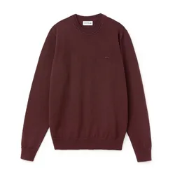 Áo Len Nam Lacoste Sweater AH2997 Y29 Màu Đỏ Mận Size 4