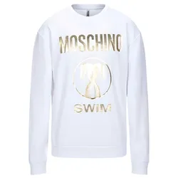 Áo Nỉ Nam Moschino Logo Swim A1703 2308 Màu Trắng Size S