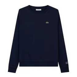 Áo Nỉ Sweater Nữ Lacoste Women Jumper Navy Blue SF7975 166 Màu Xanh Navy Size 38