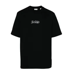 Áo Phông Nam Burberry Black With Logo - 8097810 Màu Đen Size S
