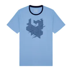 Áo Phông Nam Giovanni Regular Fit Tshirt GTS0005-1LB Màu Xanh Da Trời Nhạt Size M