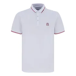 Áo Polo Nam Giovanni GPL0136-1WH Màu Trắng Size XL